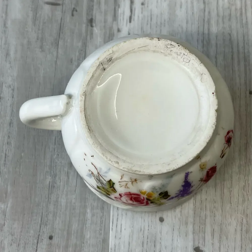 Vintage porcelain floral